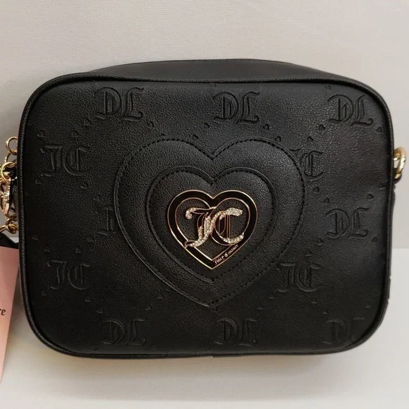 NWT Juicy Couture Liquorice Only You N Me Camera Crossbody Bag - Picture 5 of 17